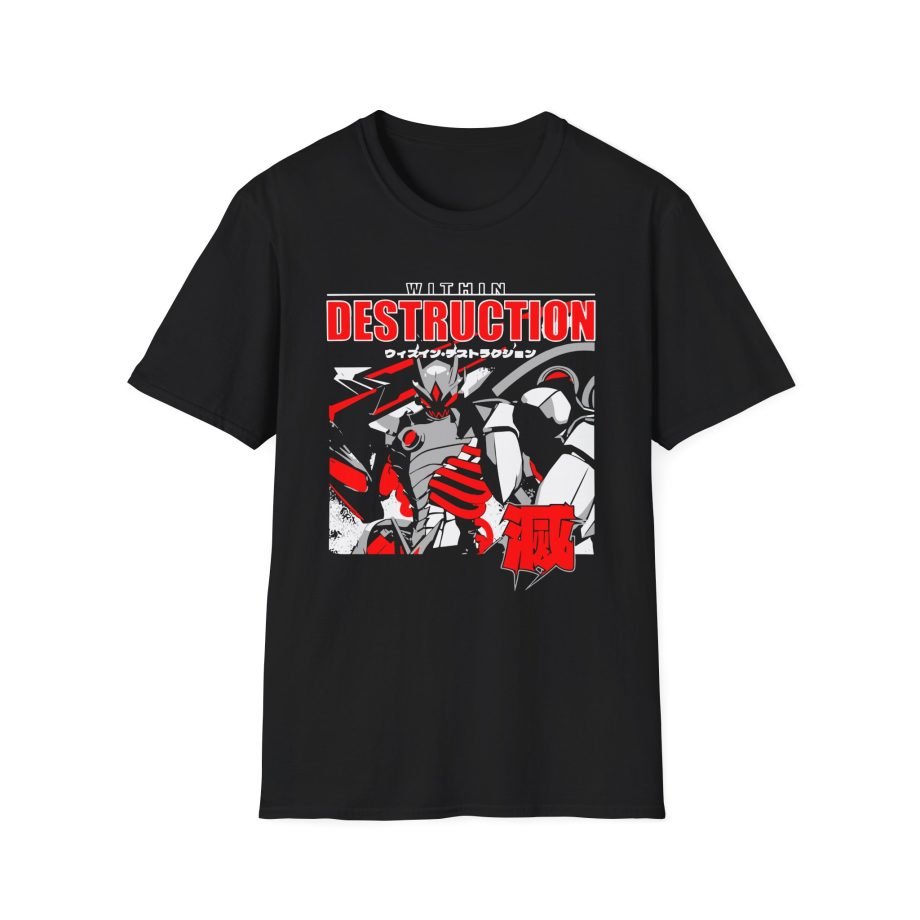 Within Destruction Animetal Unisex Softstyle T-Shirt