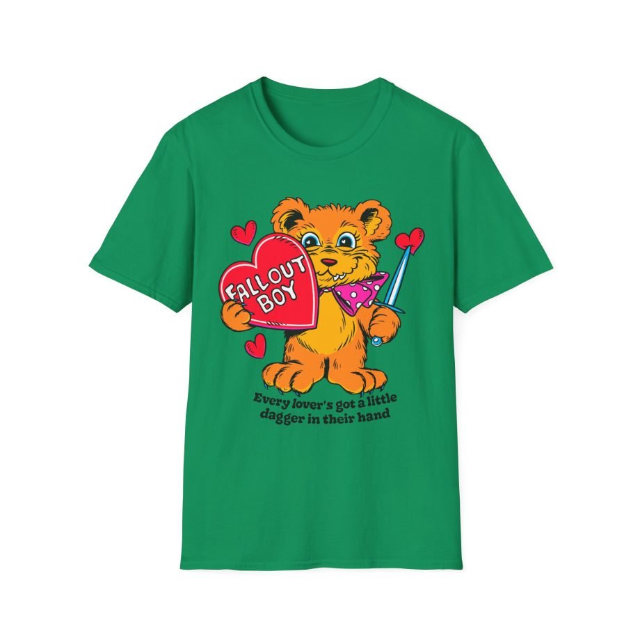 Fall Out Boy Dagger Teddy Unisex Softstyle T-Shirt