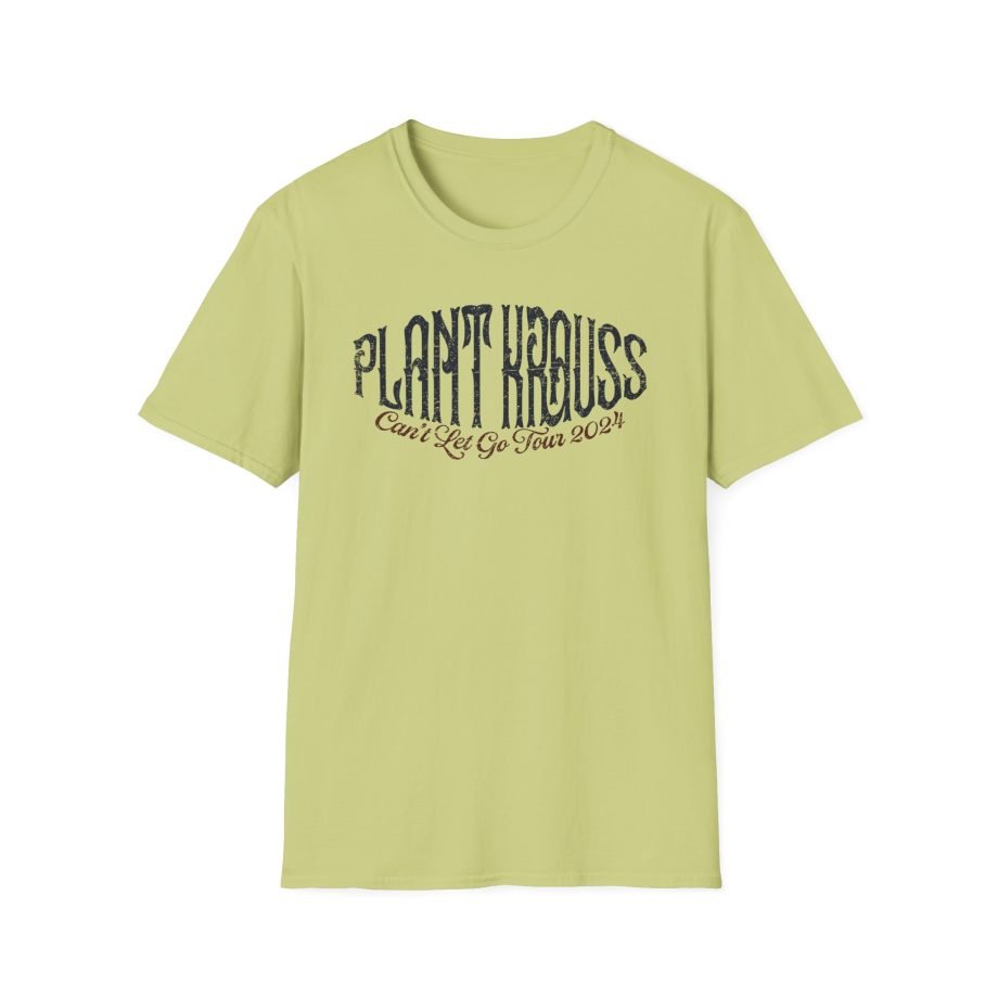 Robert Plant Inflated Type Unisex Softstyle T-Shirt