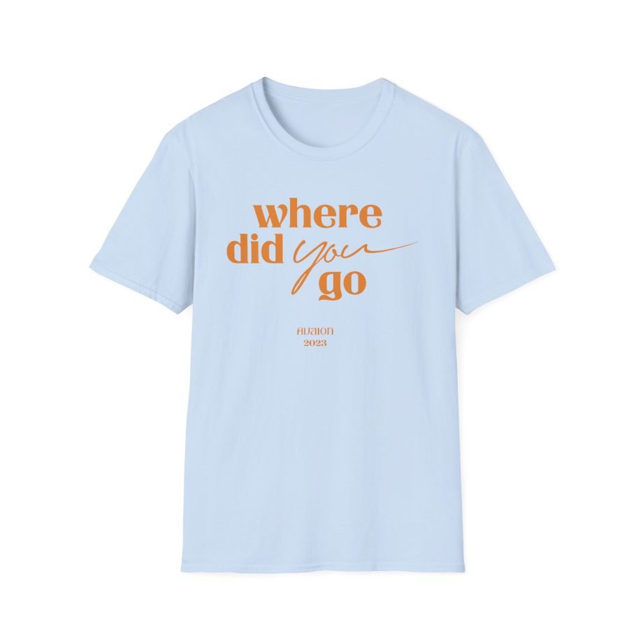 Avaion Where Did You Go Unisex Softstyle T-Shirt
