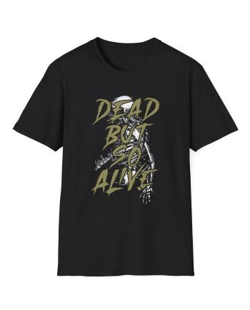 Bleeding Through Dead but So Alive Unisex Softstyle T-Shirt