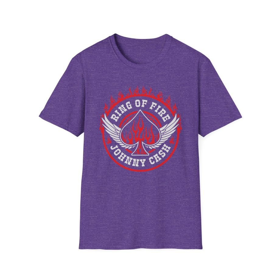 Johnny Cash Ring of Fire Unisex Softstyle T-Shirt