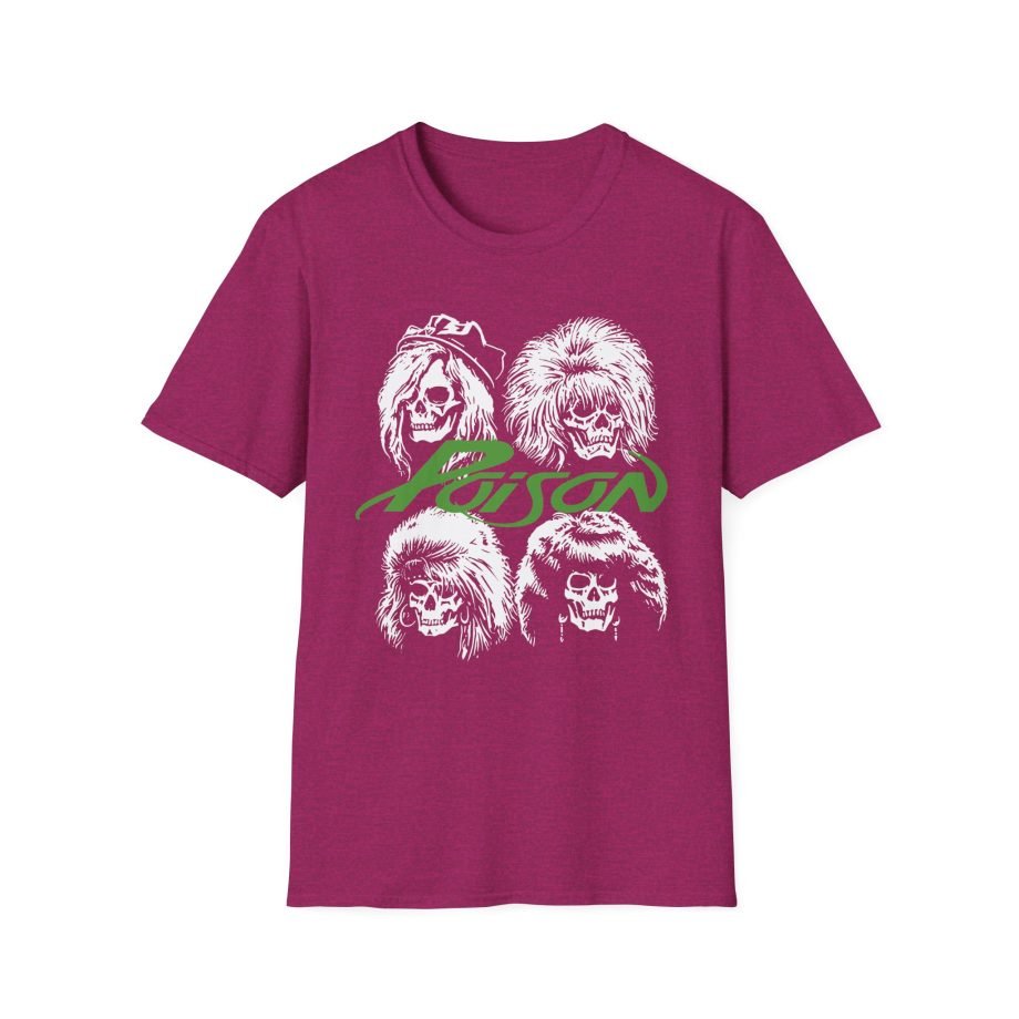 Poison Crack a Smile Unisex Softstyle T-Shirt