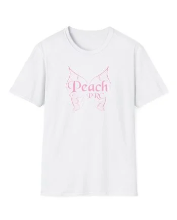 Peach Prc Fairy Wings Unisex Softstyle T-Shirt