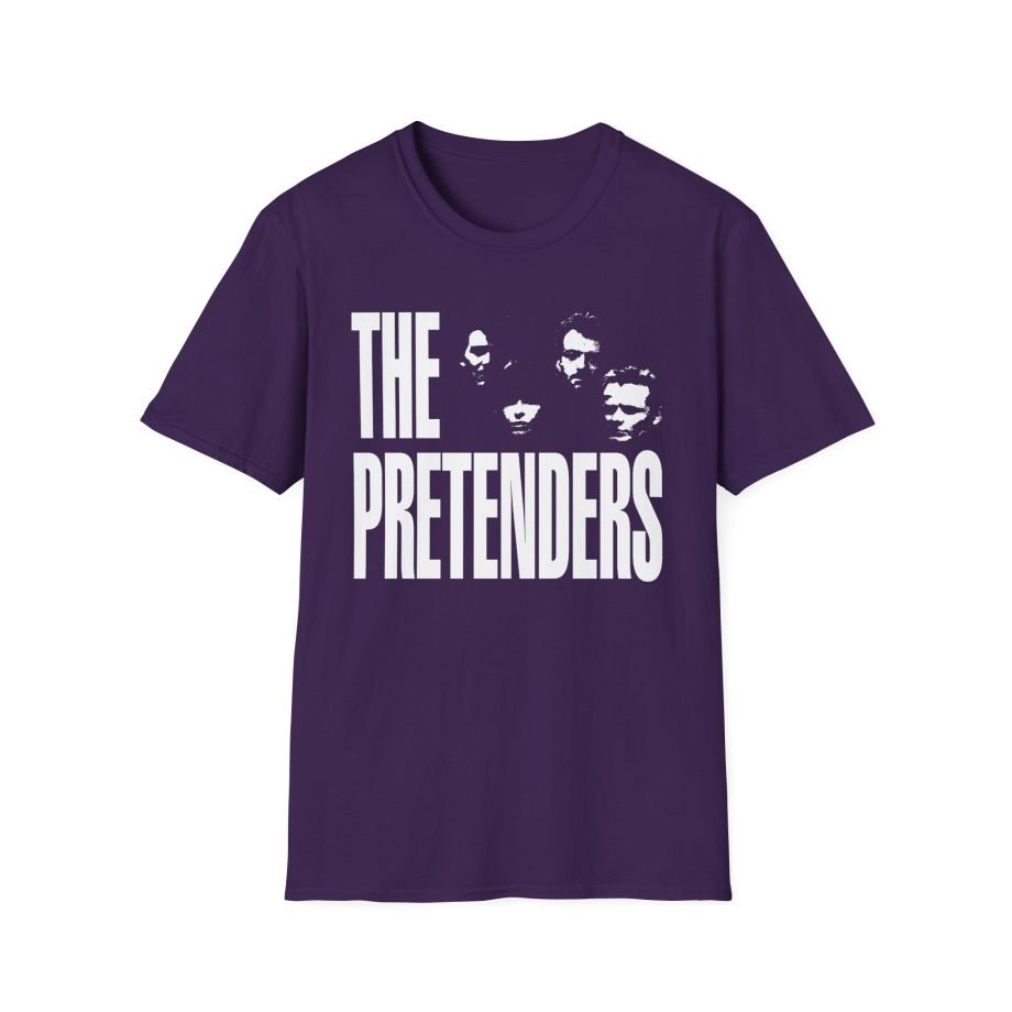 1984 the Pretenders Tour Unisex Softstyle T-Shirt