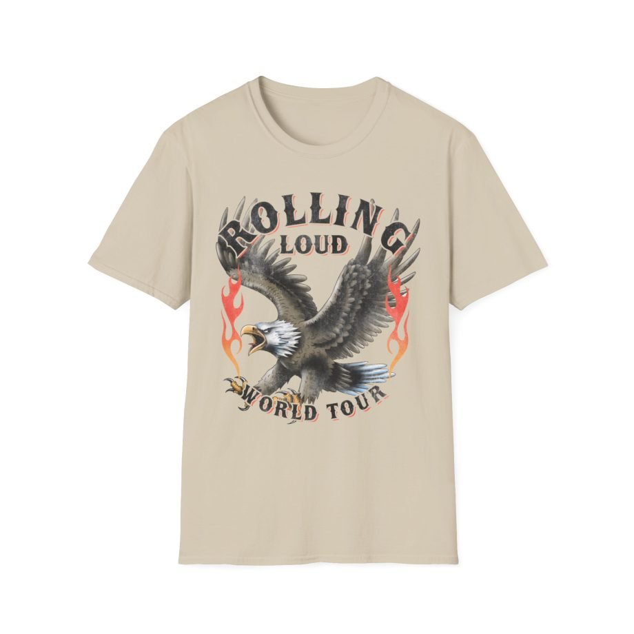 Rolling Loud Eagle Unisex Softstyle T-Shirt
