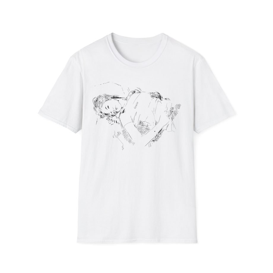 Gracie Abrams Portrait Sketch Unisex Softstyle T-Shirt