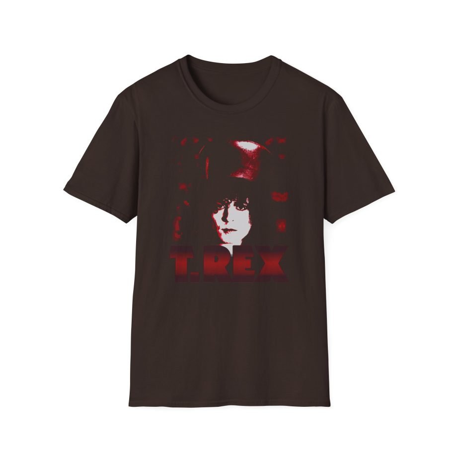 T Rex Marc Top Hat Unisex Softstyle T-Shirt