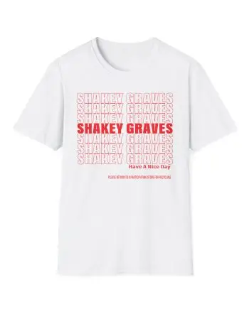 Shakey Graves Thank You Unisex Softstyle T-Shirt