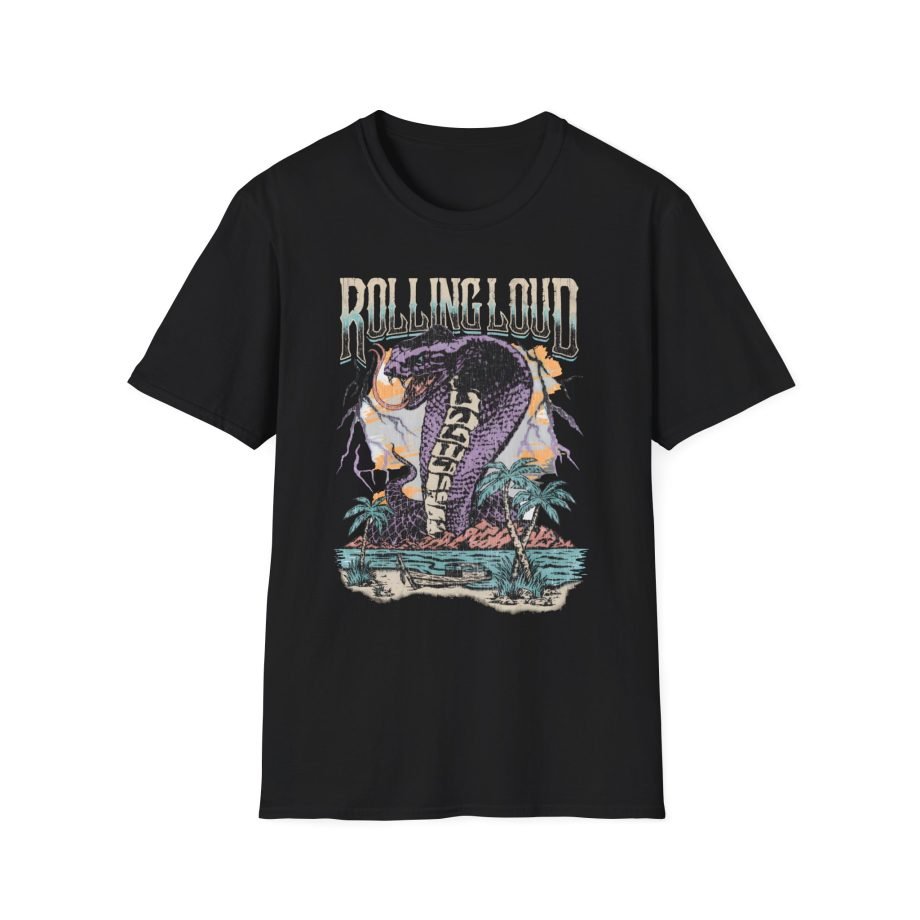 Rolling Loud Strike First Unisex Softstyle T-Shirt