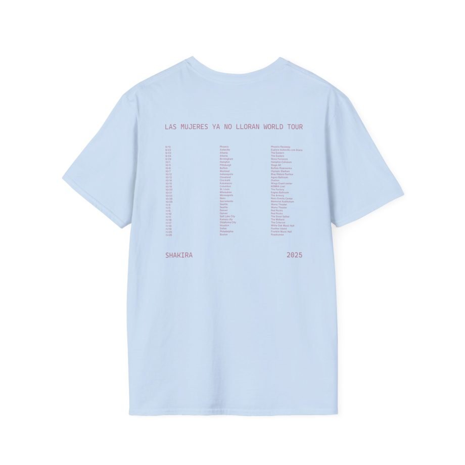 Shakira LMYNL World Tour Unisex Softstyle T-Shirt