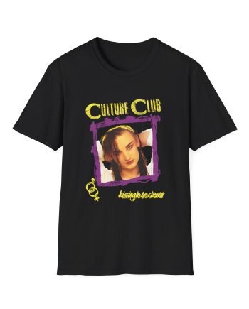 Boy George Colour By Numbers & Kissing To Be Clever Unisex Softstyle T-Shirt