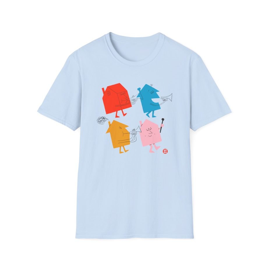 Hslot 4 Houses Unisex Softstyle T-Shirt