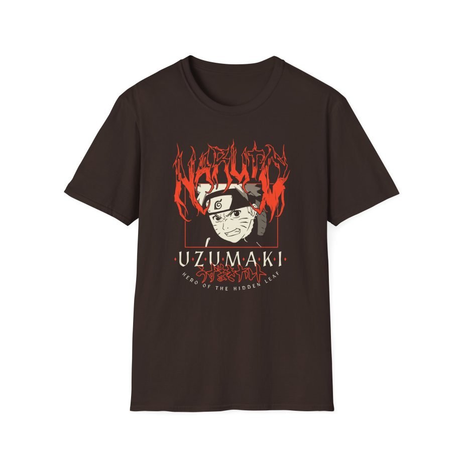 Naruto Uzumaki Clan Metal Unisex Softstyle T-Shirt