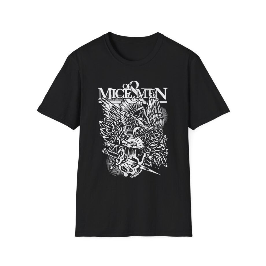 Of Mice and Men Throwback Eagle Unisex Softstyle T-Shirt