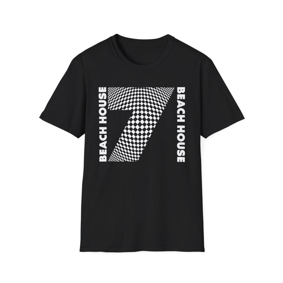 Beach House 7 Op Art Unisex Softstyle T-Shirt