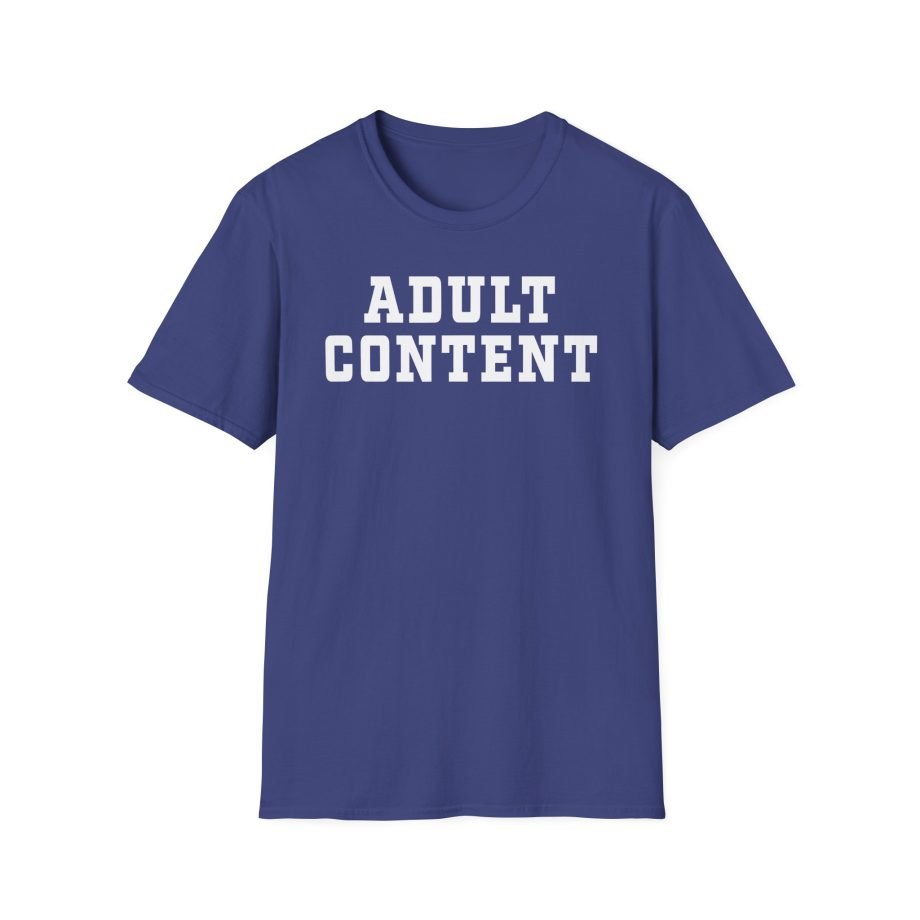 Pedro Pascal Adult Content Unisex Softstyle T-Shirt