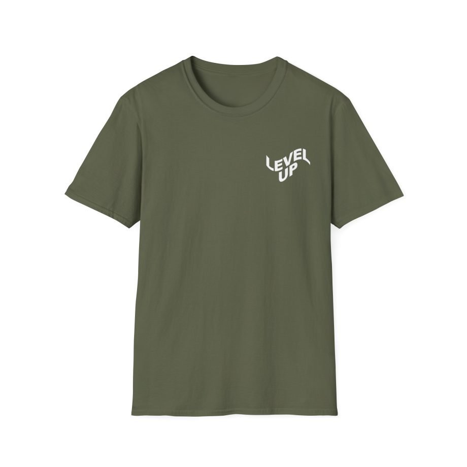 Level Up Shadow Twisted Unisex Softstyle T-Shirt