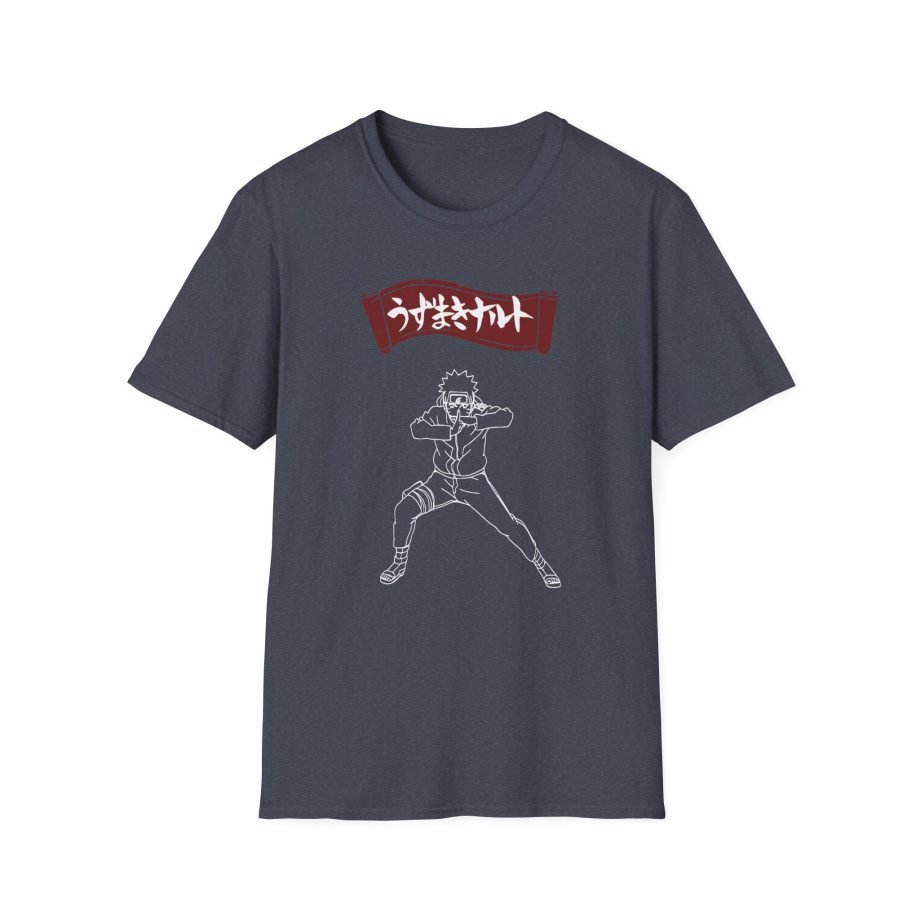 Naruto Line Art Unisex Softstyle T-Shirt