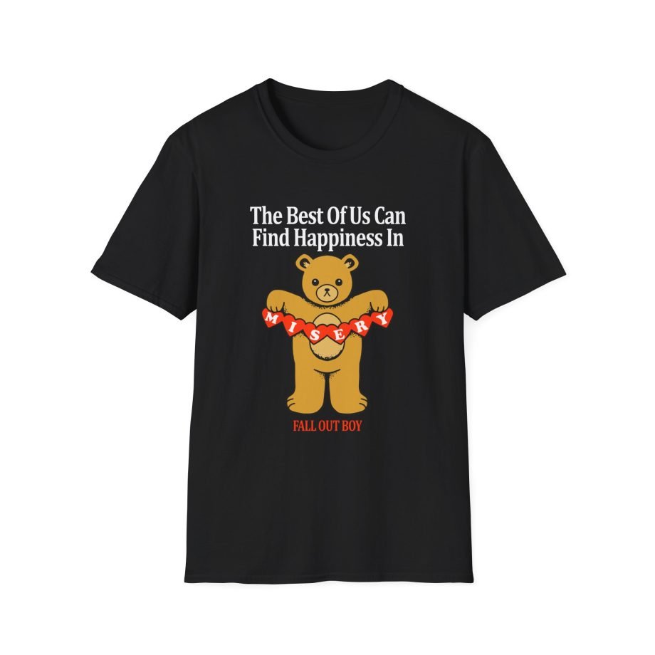Fall Out Boy Misery Teddy Unisex Softstyle T-Shirt