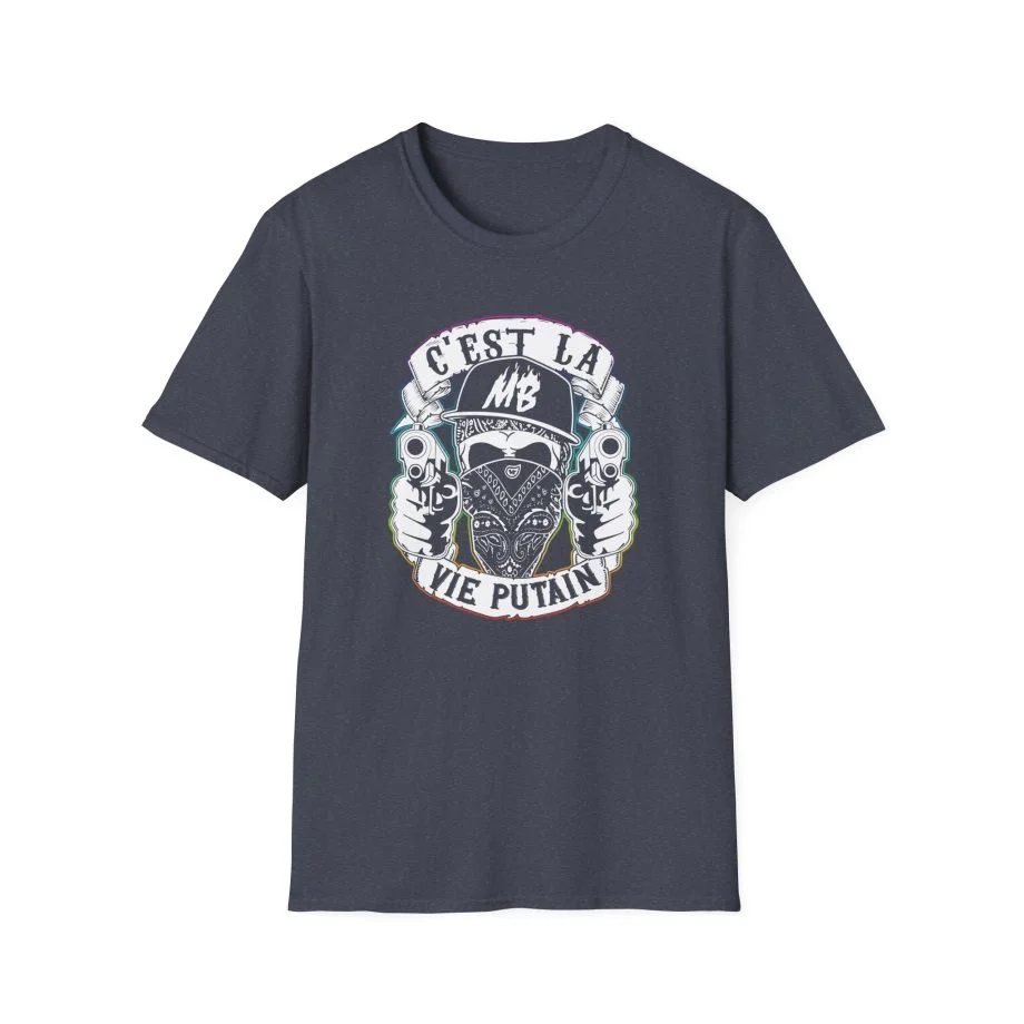Montana Black C'est La Vie Putain Unisex Softstyle T-Shirt