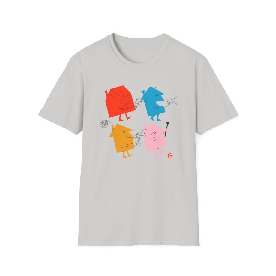 Hslot 4 Houses Unisex Softstyle T-Shirt