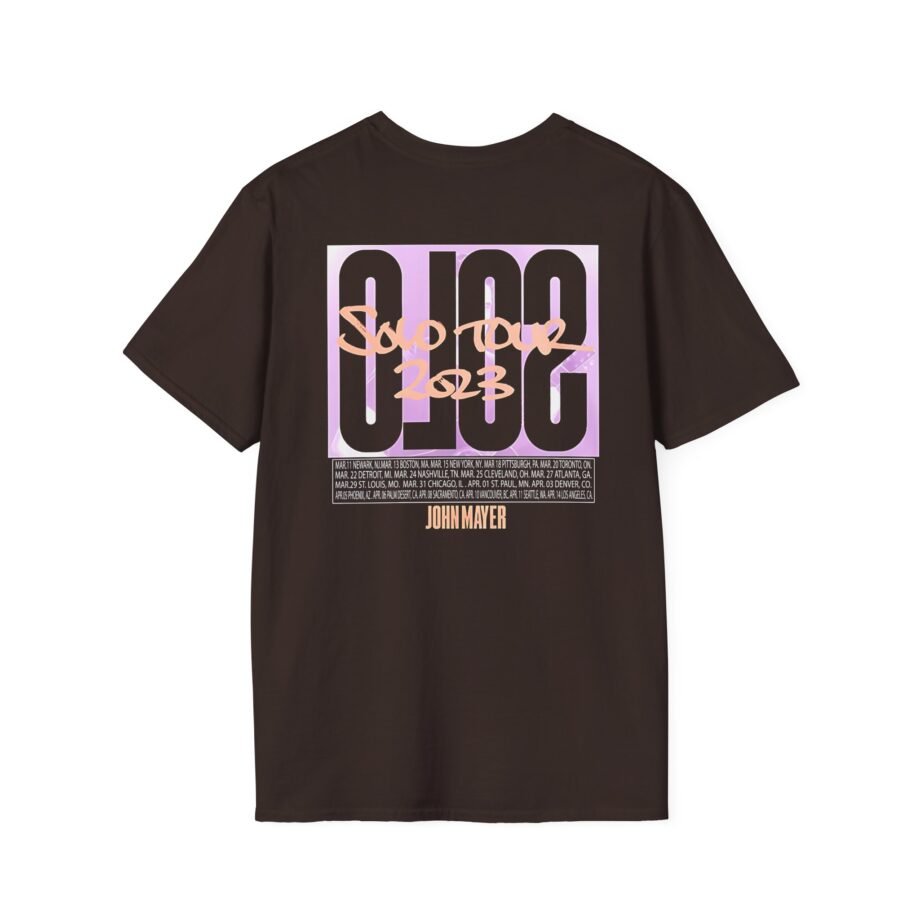 John Mayer Solo Tour Unisex Softstyle T-Shirt