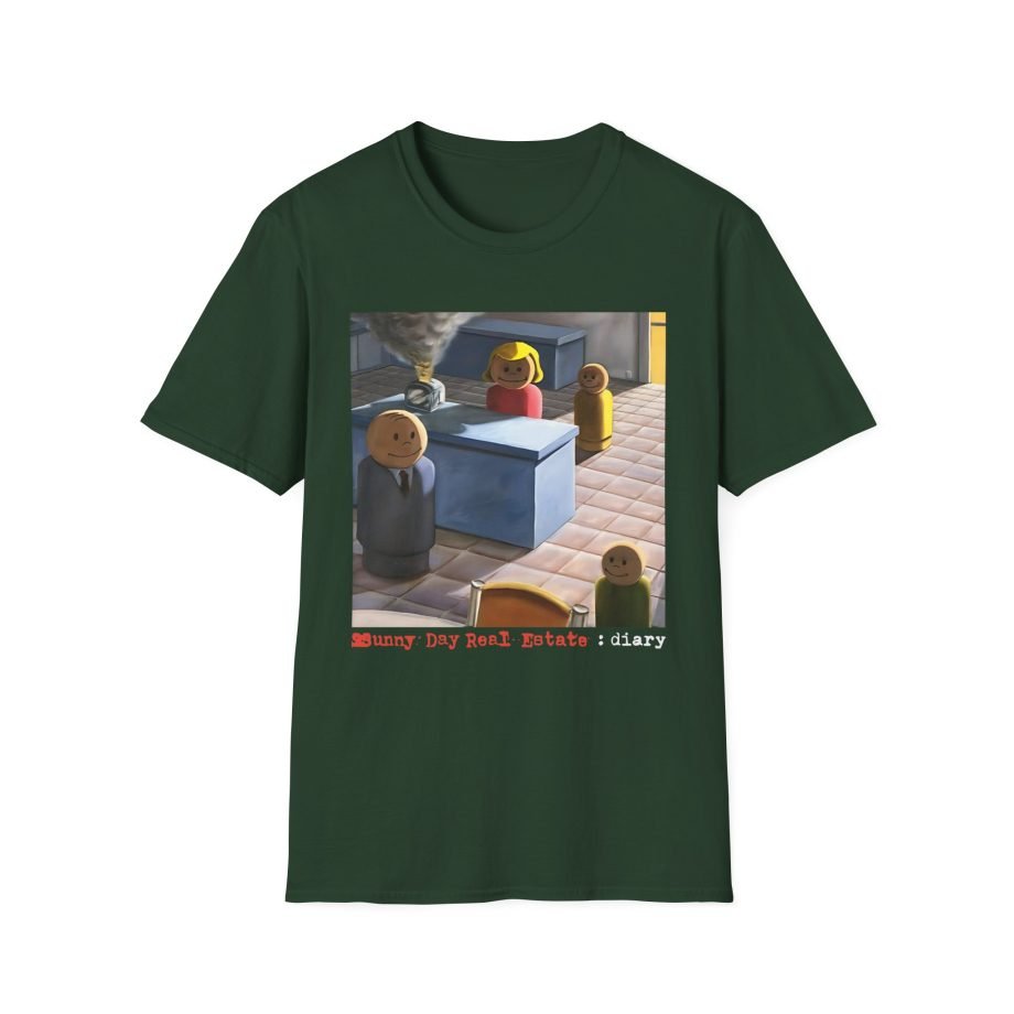 Sunny Day Real Estate Diary Lp Square Cover Unisex Softstyle T-Shirt