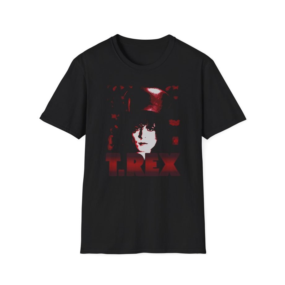 T Rex Marc Top Hat Unisex Softstyle T-Shirt