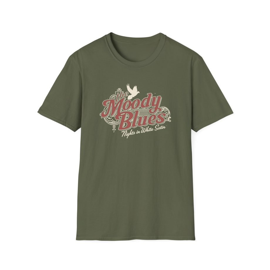 The Moody Blues Nights In White Satin Unisex Softstyle T-Shirt