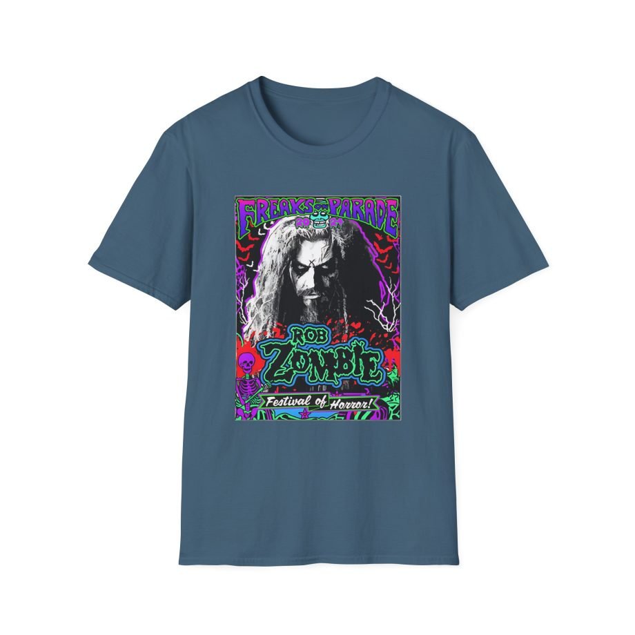 Rob Zombie Festival of Horror Itin Unisex Softstyle T-Shirt