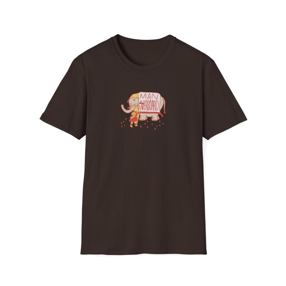 Man Overboard Elephant Unisex Softstyle T-Shirt