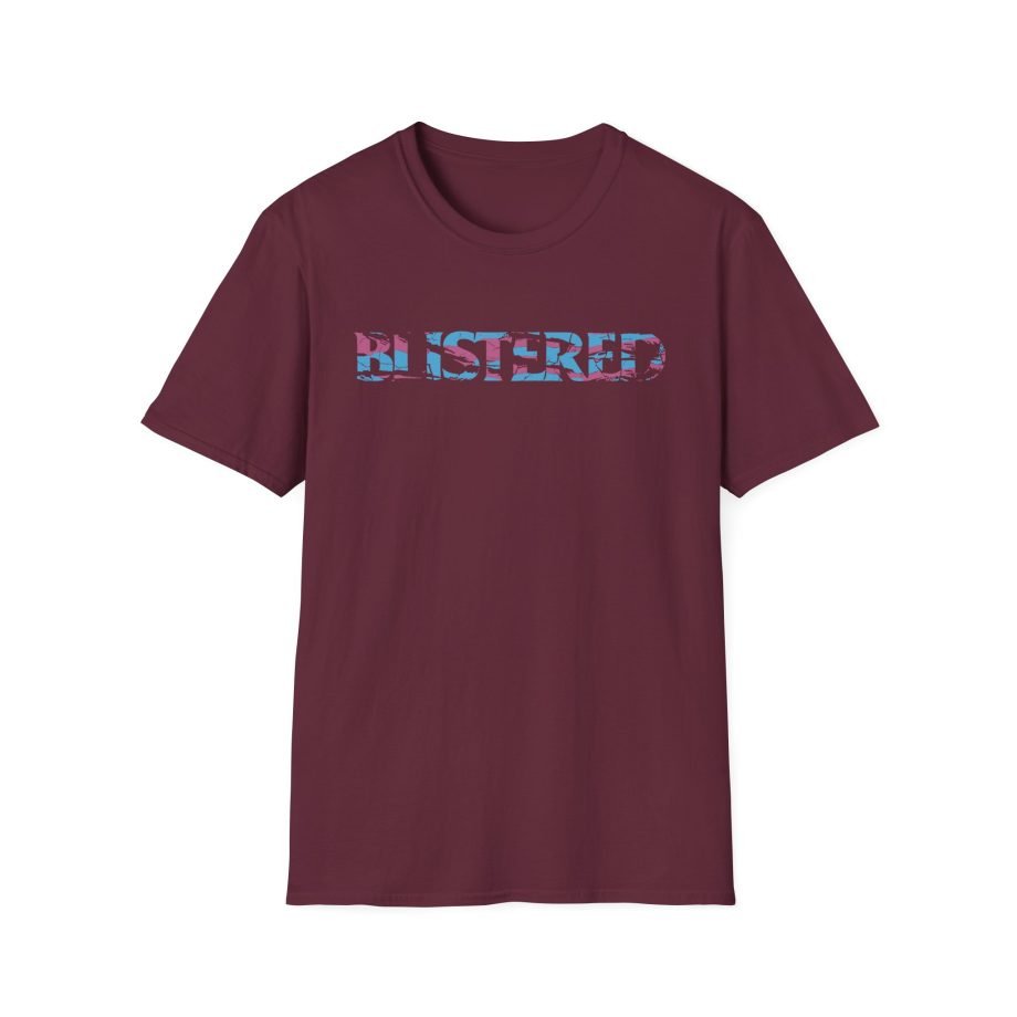 Blistered Camo Samurai Unisex Softstyle T-Shirt