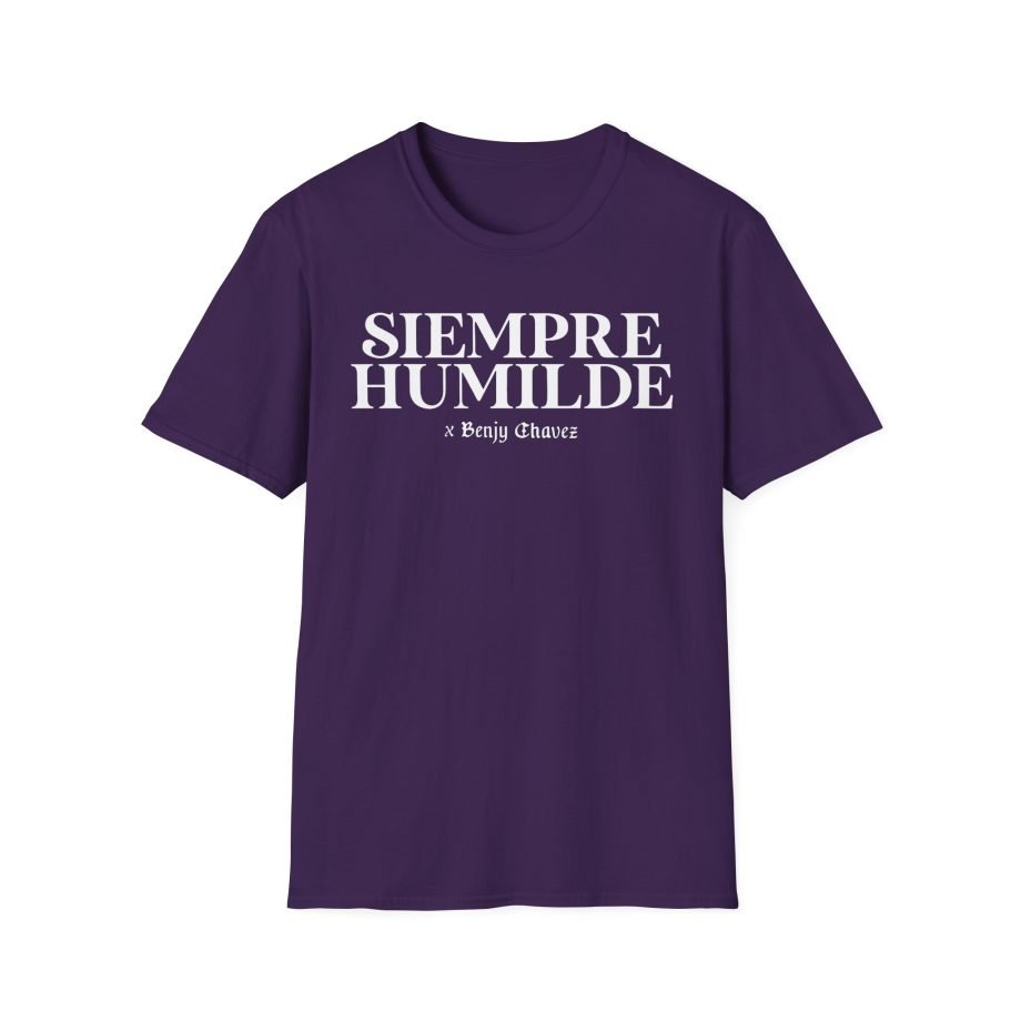 Benjy Chavez Siempre Humilde Unisex Softstyle T-Shirt