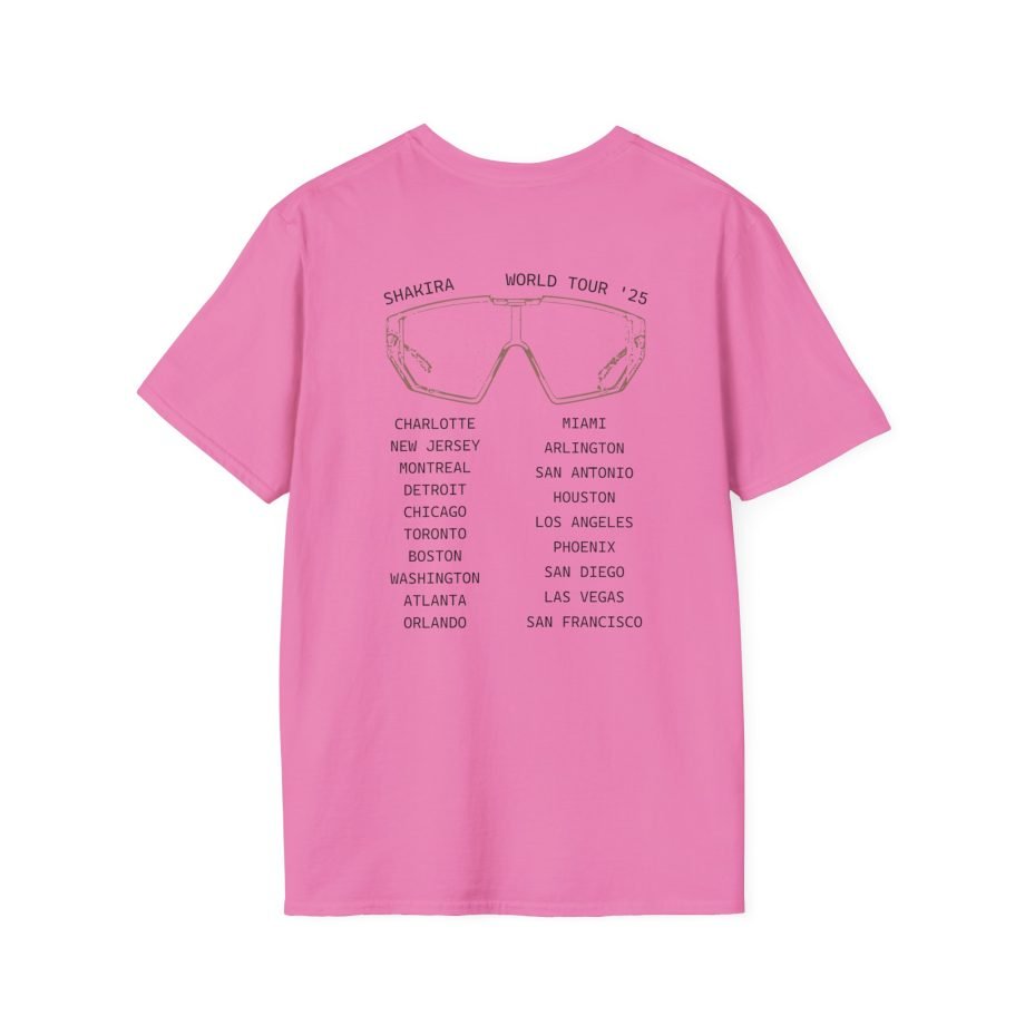 Shakira Sunglasses Unisex Softstyle T-Shirt