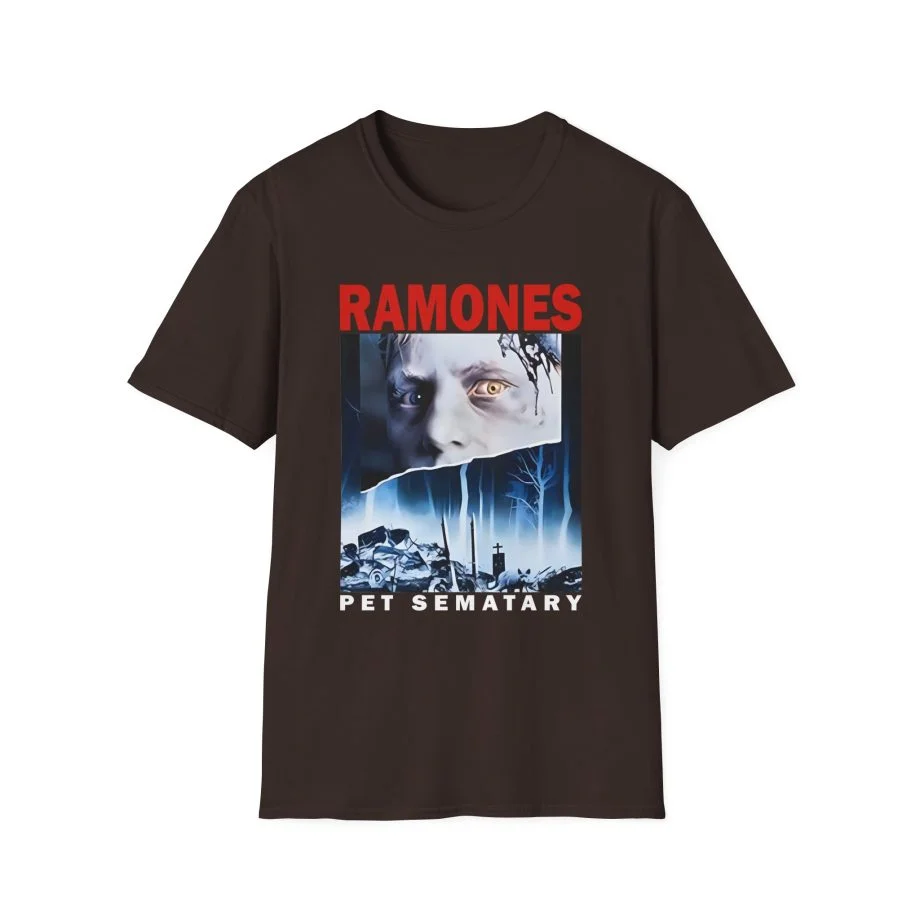 Ramones Pet Sematary T Shirt Unisex Softstyle T-Shirt