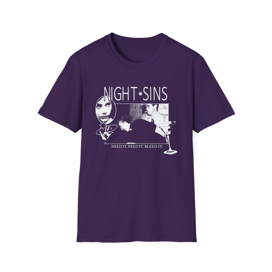 Night Sins Bleed It Unisex Softstyle T-Shirt