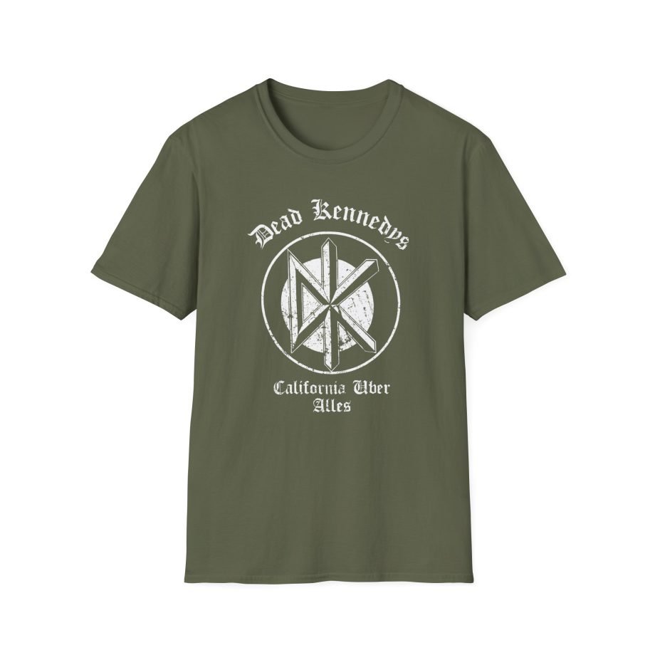 Dead Kennedys alifornia Uber Alles Unisex Softstyle T-Shirt