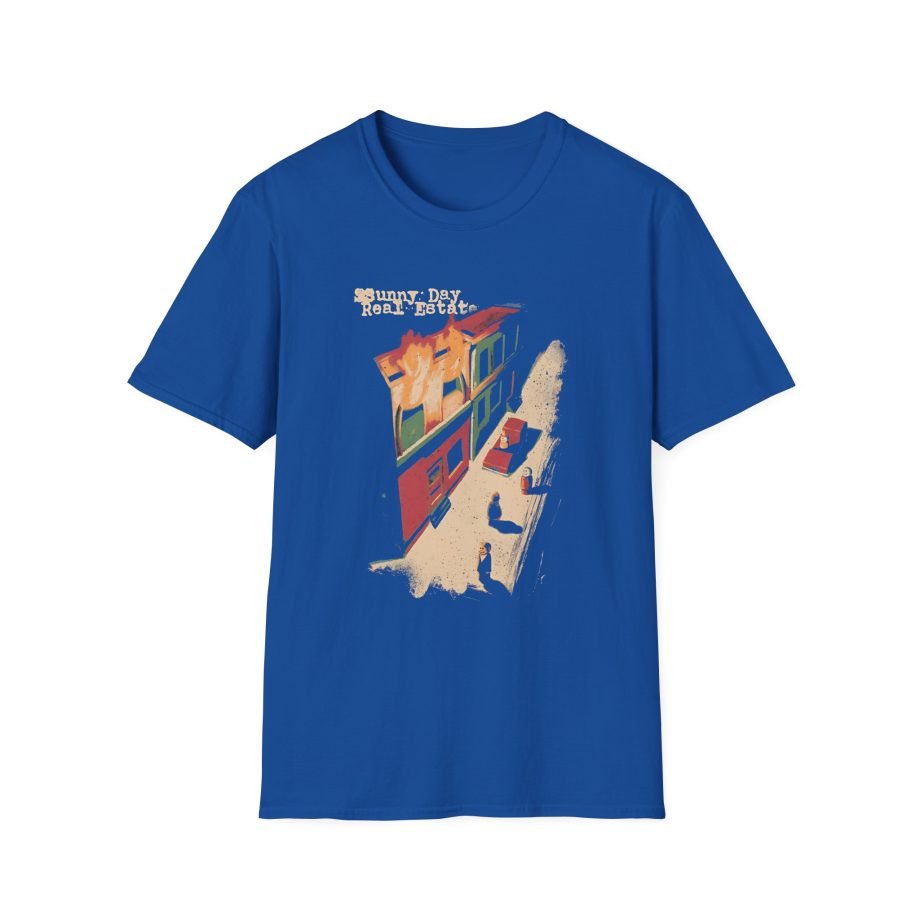 Sunny Day Real Estate Burning Building Unisex Softstyle T-Shirt