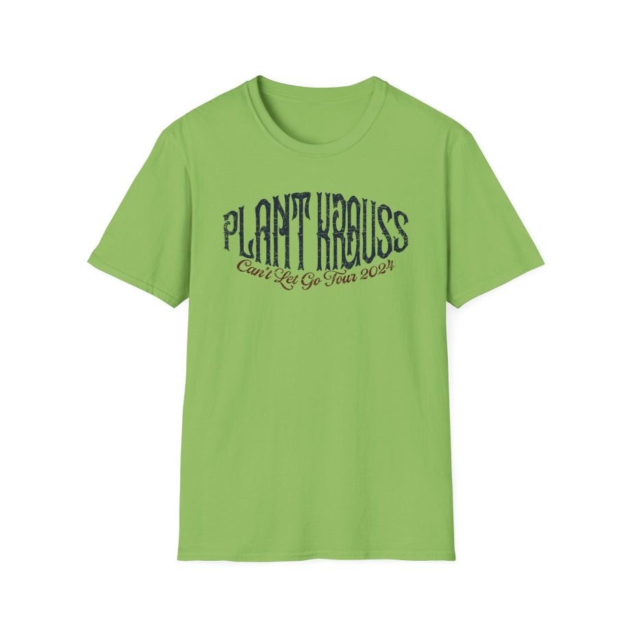 Robert Plant Inflated Type Unisex Softstyle T-Shirt
