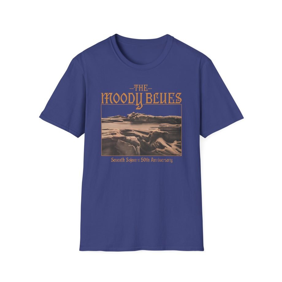 The Moody Blues Seventh Sojourn 50th Anniversary Unisex Softstyle T-Shirt