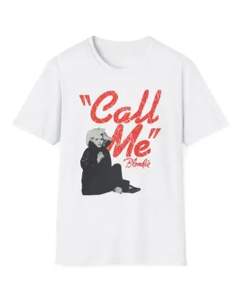 Blondie Call Me Unisex Softstyle T-Shirt