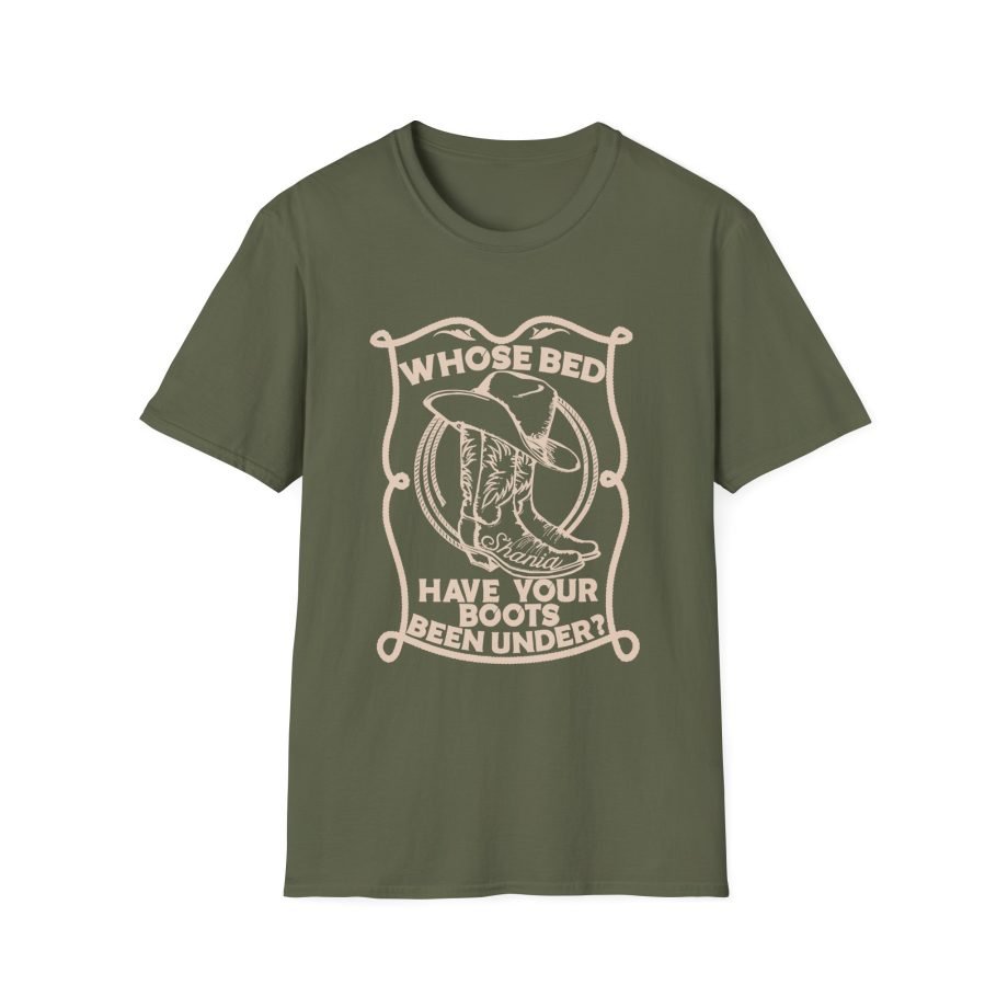 ST Whose Bed Have Your Boots Been Under  Unisex Softstyle T-Shirt