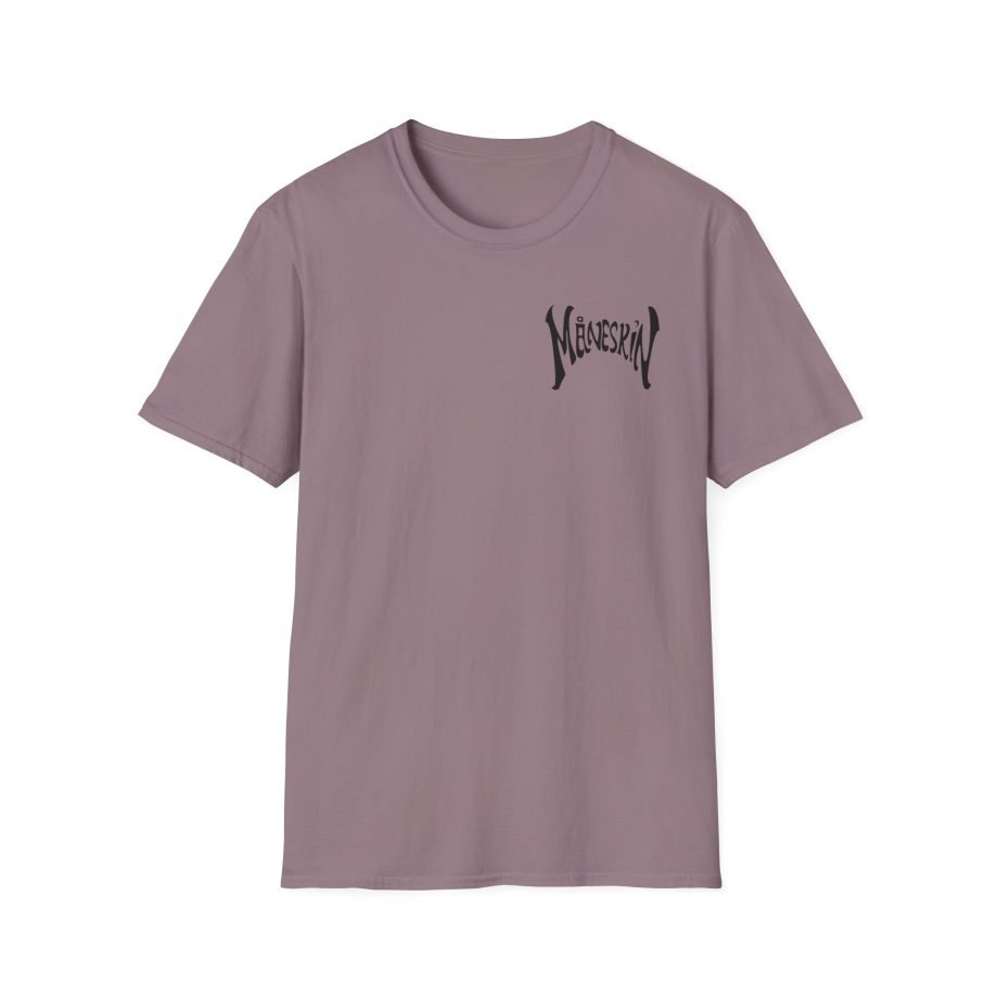 Maneskin Pocket Logo & Zitti e Buoni Circle Unisex Softstyle T-Shirt