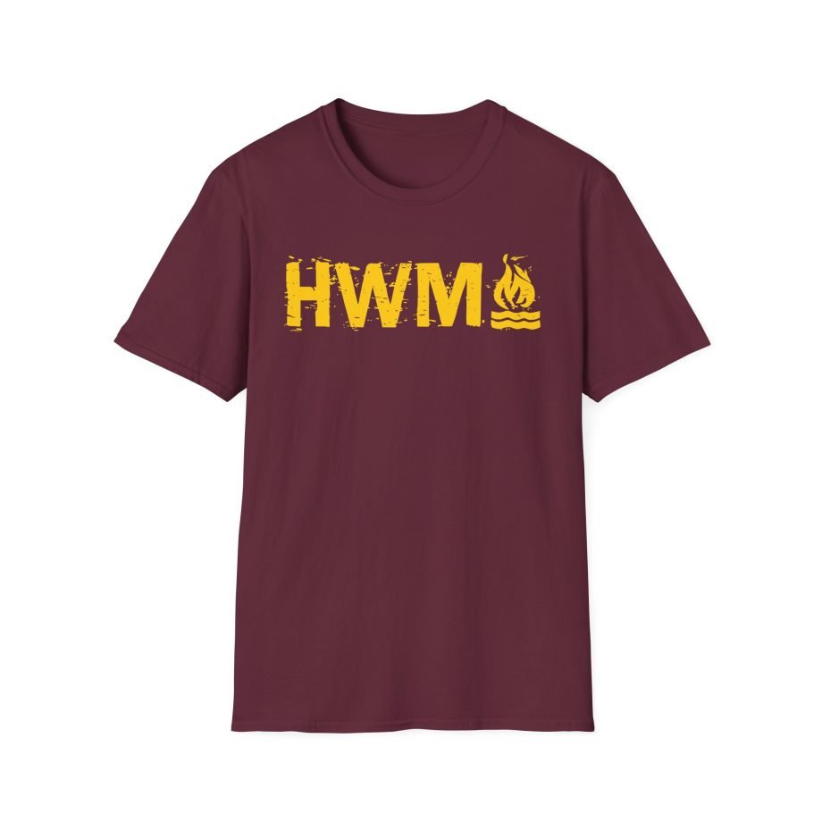 Hot Water Music OG Letter Unisex Softstyle T-Shirt