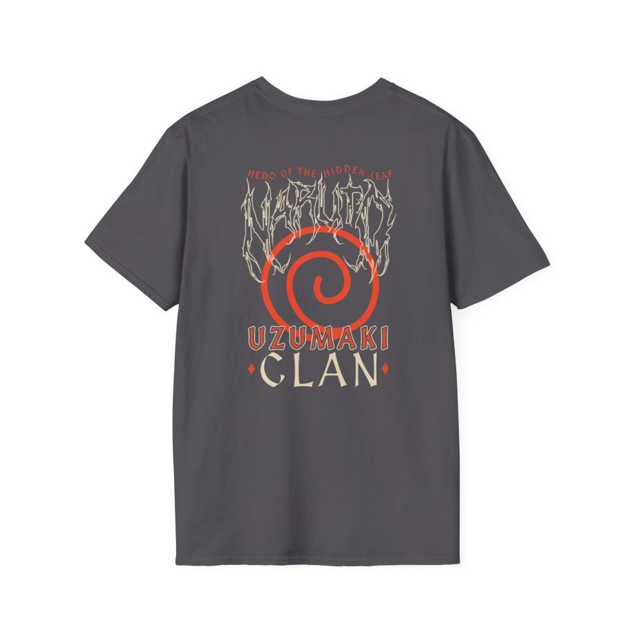 Naruto Uzumaki Clan Metal Unisex Softstyle T-Shirt