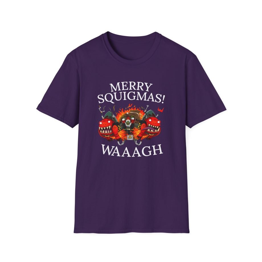 Warhammer Gobbo Merry Squigmas Unisex Softstyle T-Shirt
