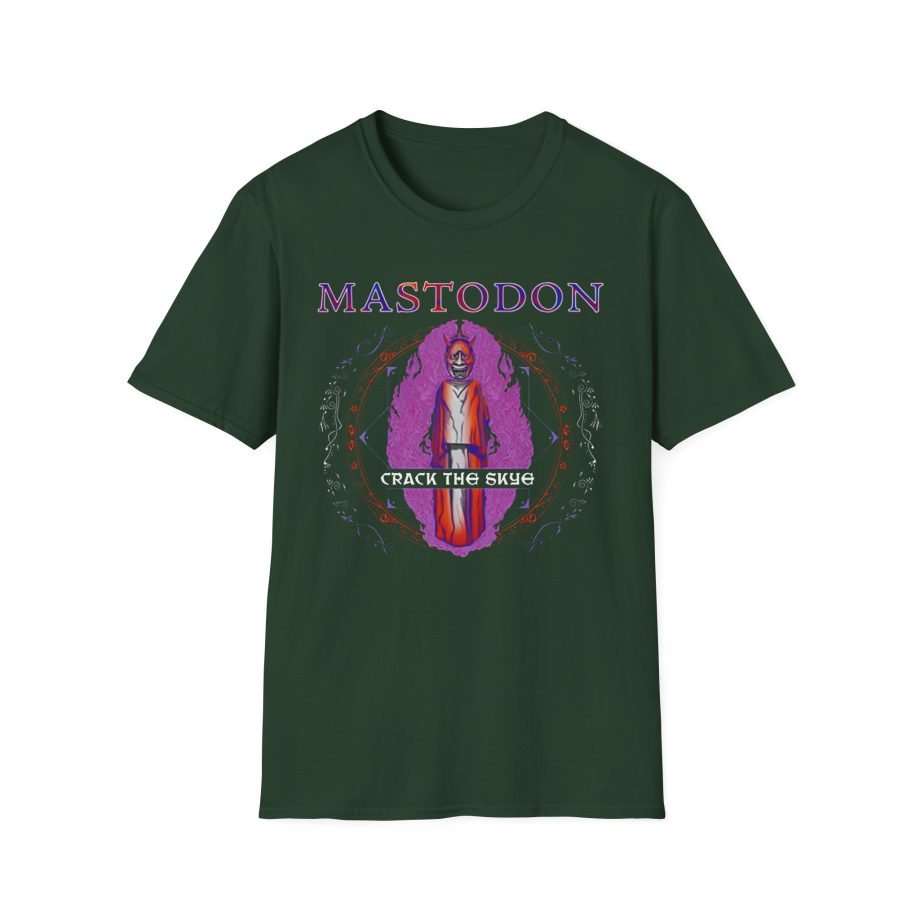 Mastodon Cts Ornate Oni Unisex Softstyle T-Shirt
