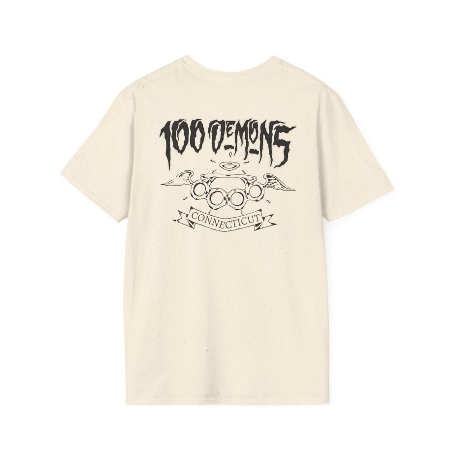 100 Demons Connecticut Hardcore Unisex Softstyle T-Shirt
