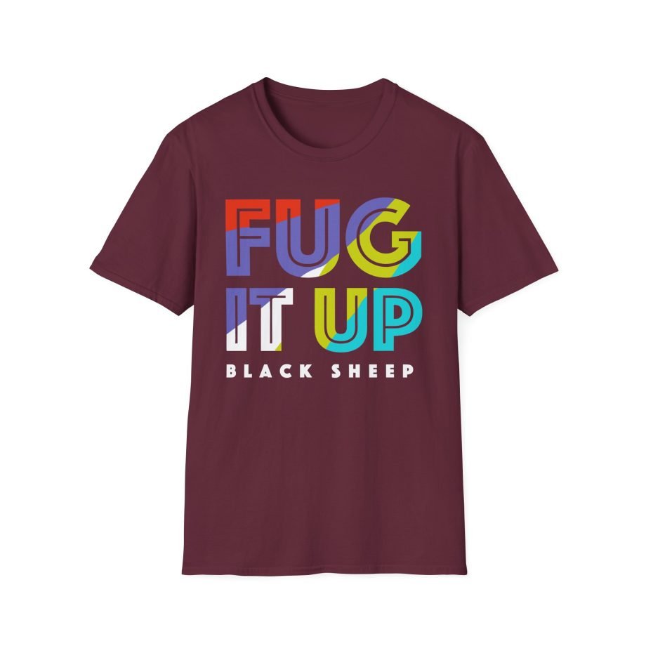 Black Sheep Fug It Up Unisex Softstyle T-Shirt